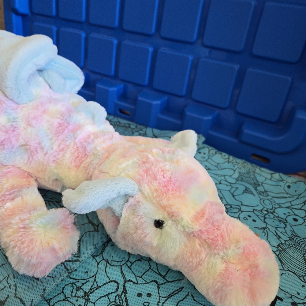 *RETIRED AUTHENTIC* NWT Huge Jellycat Lazulia Dragon - DISCONTINUED SIZE
